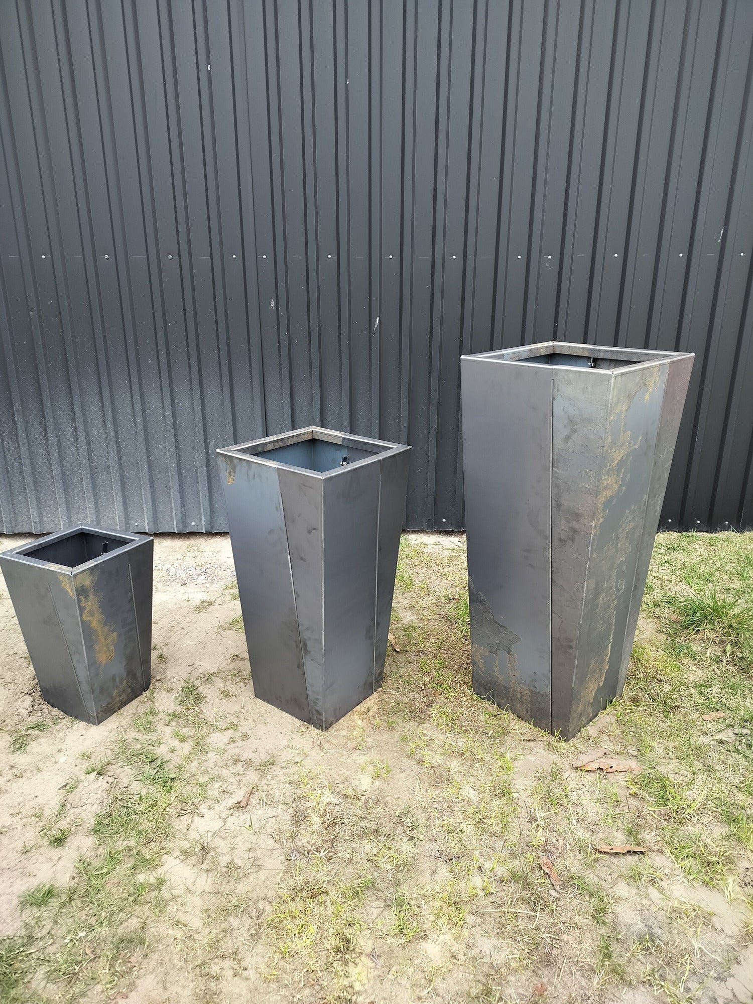 Corten krukor