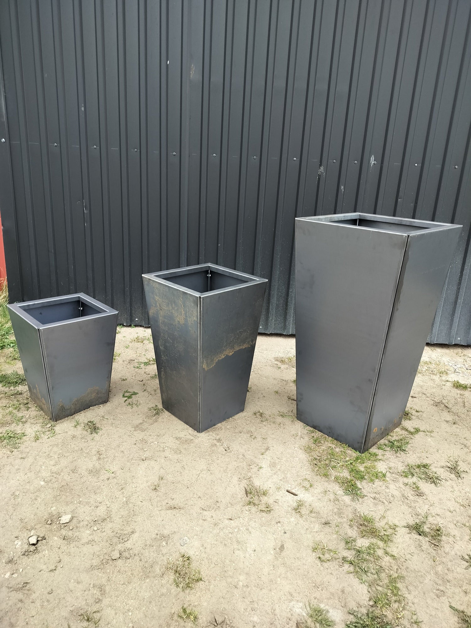 Corten krukor