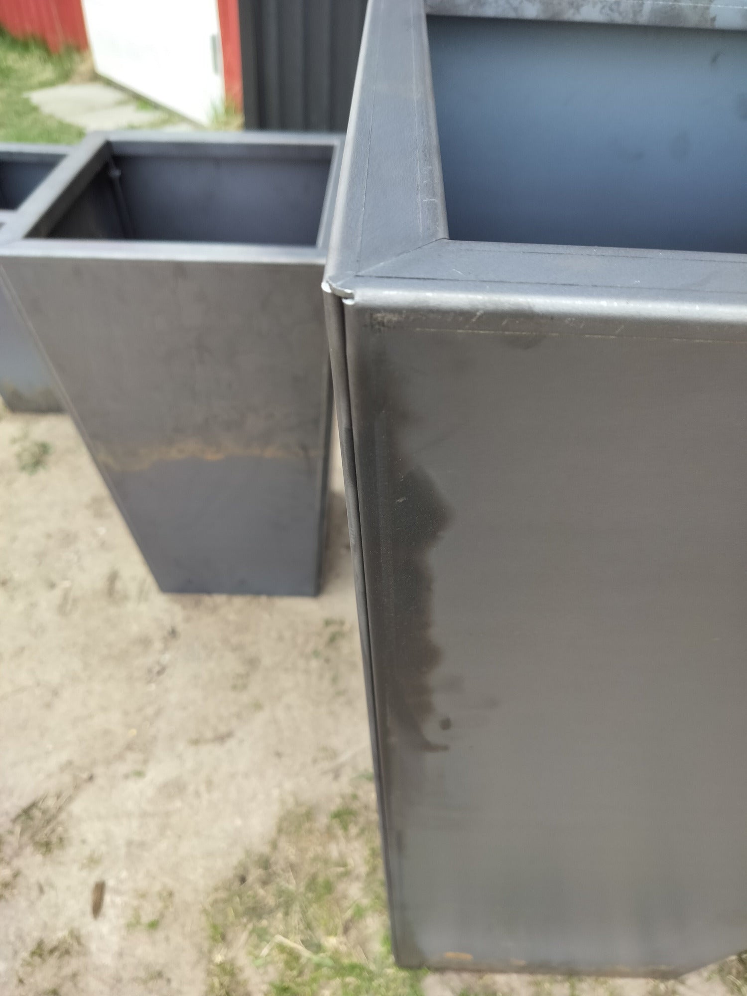 Corten krukor