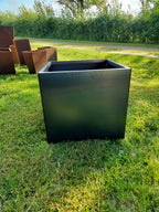 Corten blomlåda 52x52x47 cm