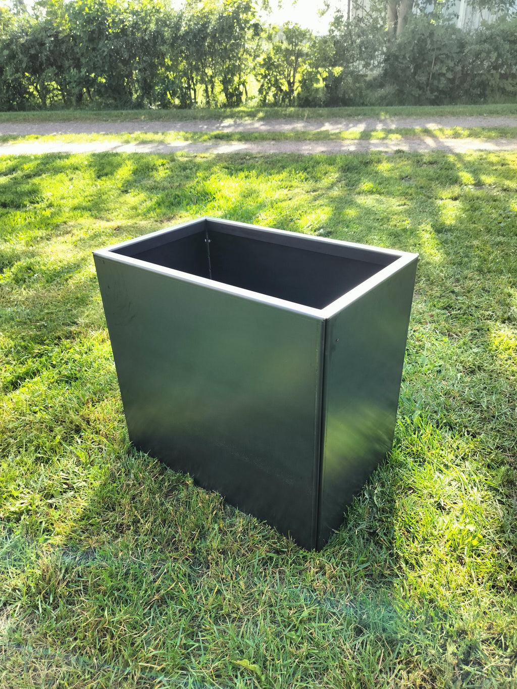 Corten blomlåda 32x52x47 cm