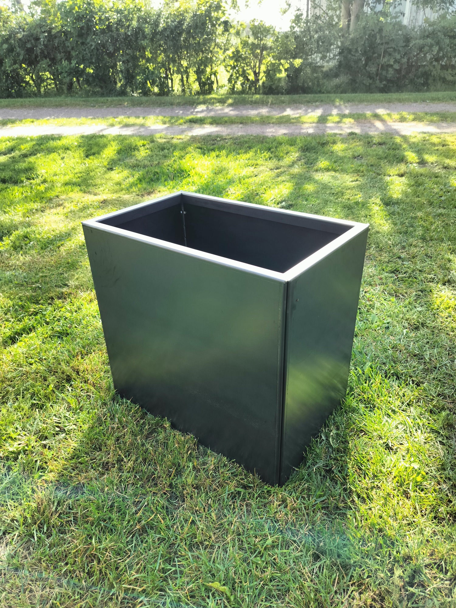 Corten blomlåda 32x52x47 cm
