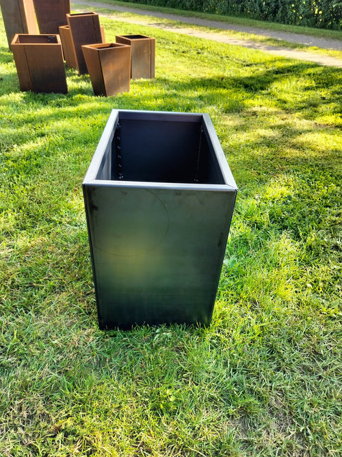 Corten blomlåda 32x52x47 cm