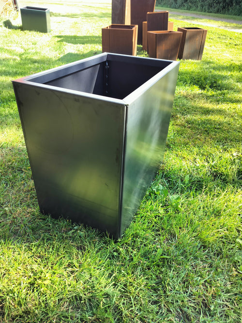 Corten blomlåda 32x52x47 cm