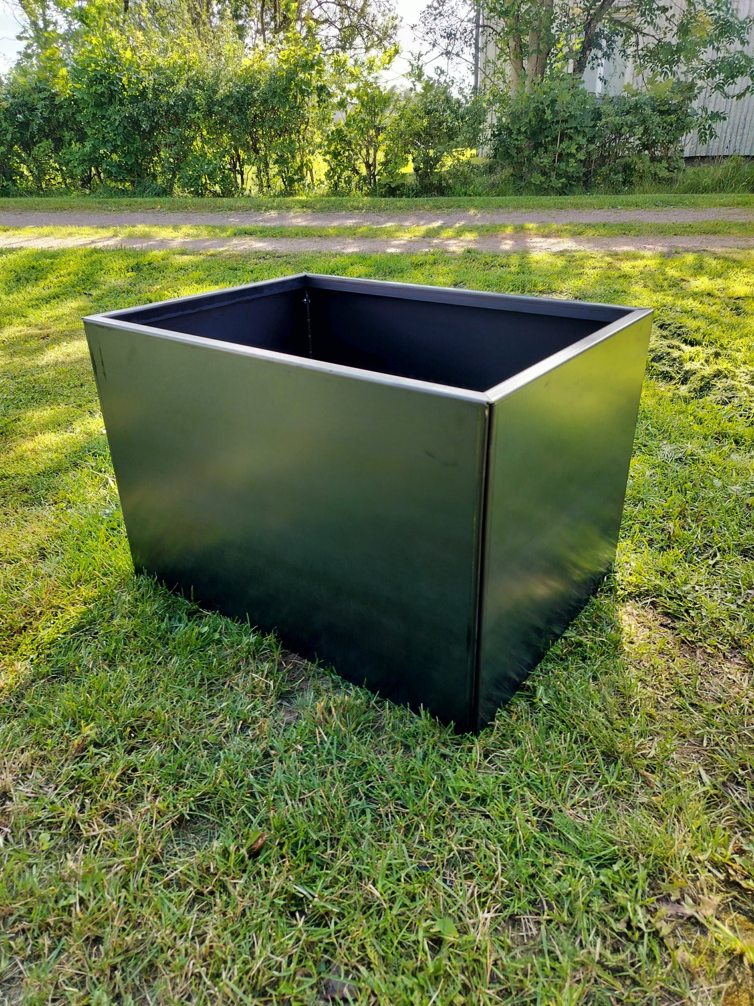 Corten blomlåda 52x72x47 cm