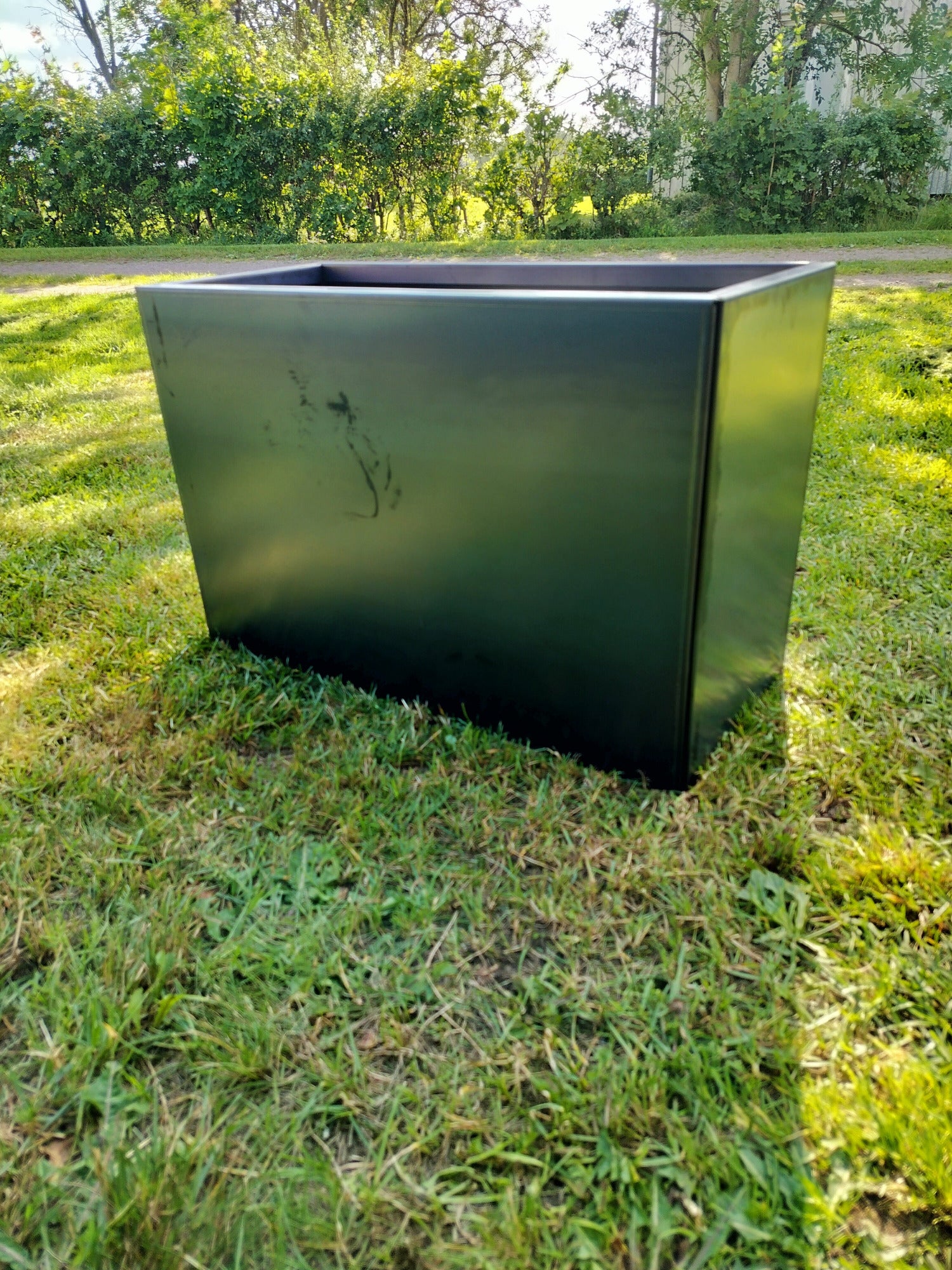 Corten blomlåda 32x52x47 cm