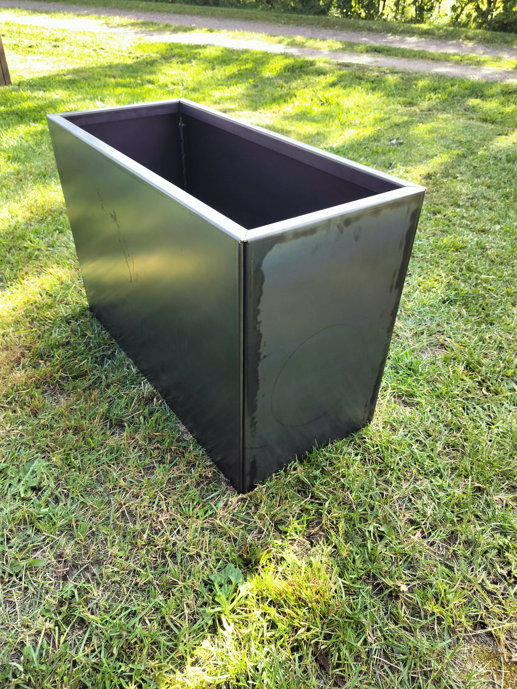 Corten blomlåda 32x52x47 cm