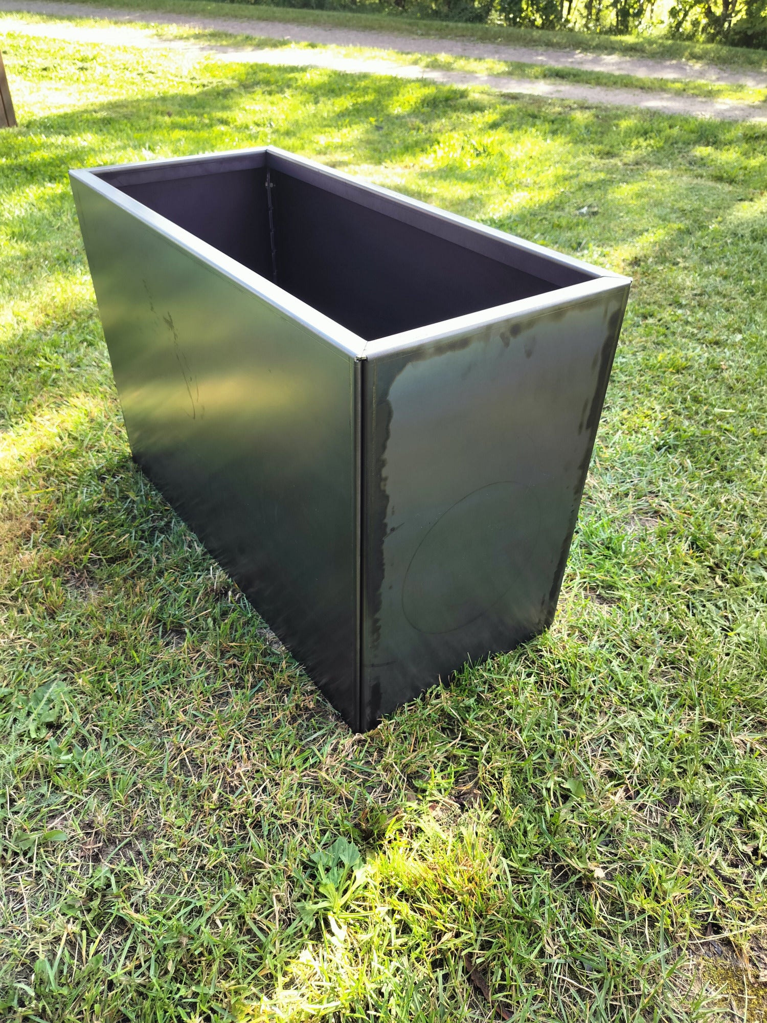 Corten blomlåda 32x52x47 cm