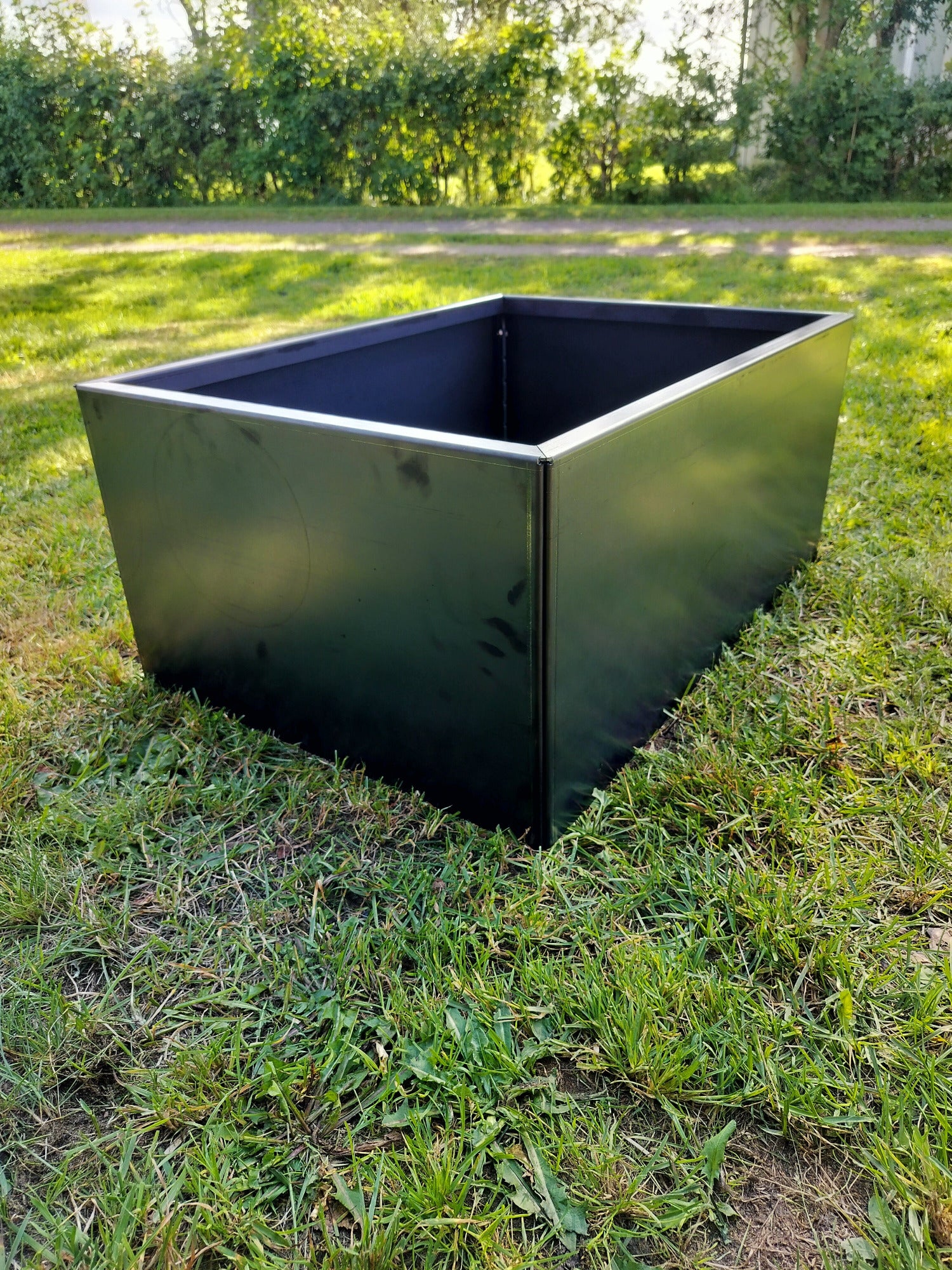 Corten blomlåda 52x72x32 cm