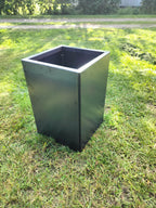 Corten blomlåda 32x32x47 cm