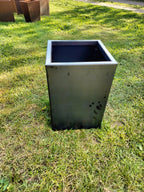 Corten blomlåda 32x32x47 cm