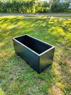 Corten blomlåda 32x52x32 cm