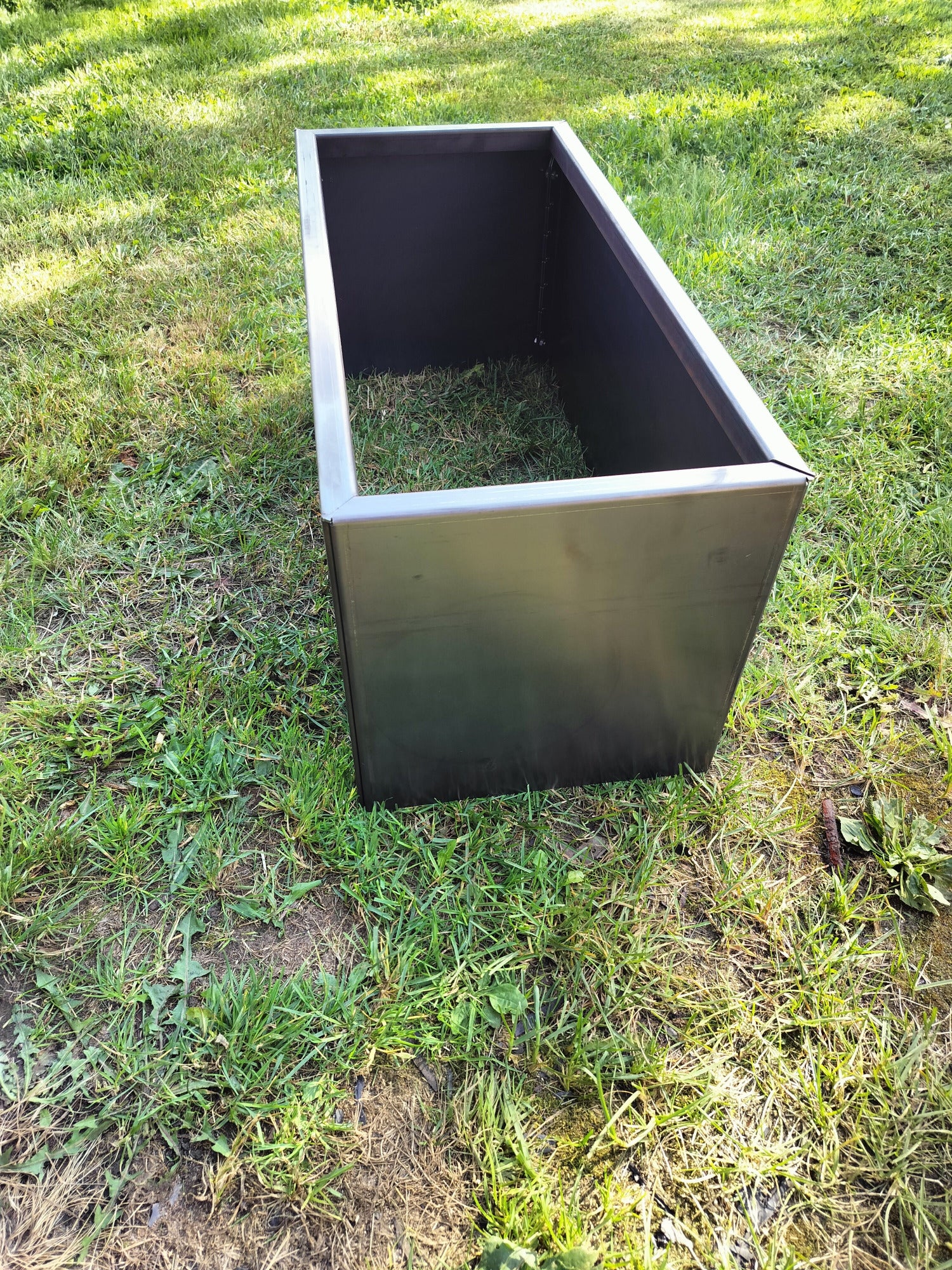 Corten blomlåda 32x52x32 cm