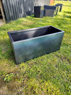 Corten blomlåda 32x52x32 cm