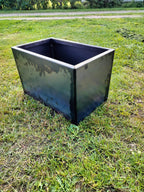 Corten blomlåda 32x52x32 cm