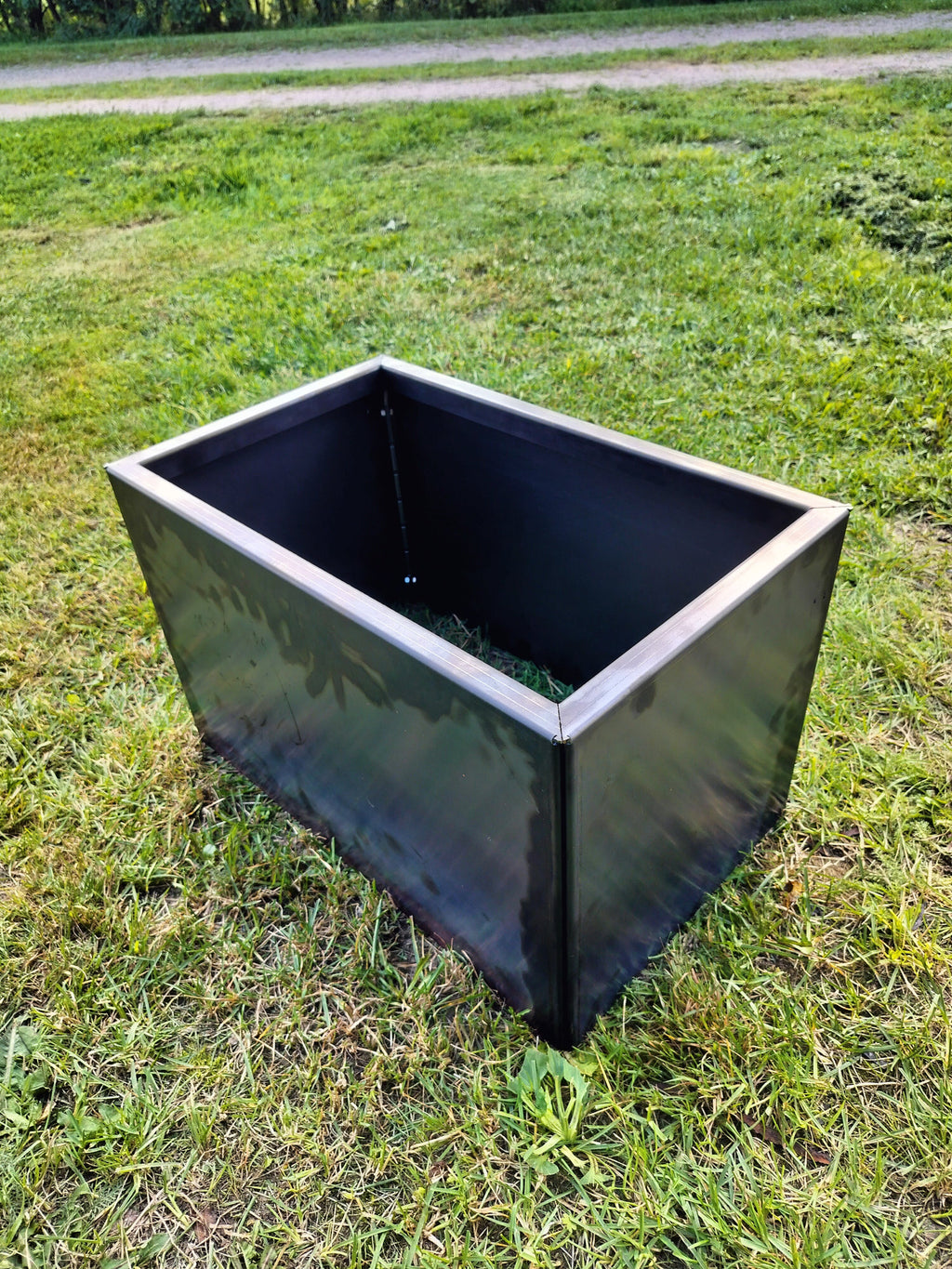 Corten blomlåda 32x52x32 cm