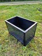 Corten blomlåda 32x52x32 cm