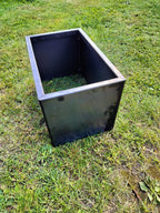 Corten blomlåda 32x52x32 cm
