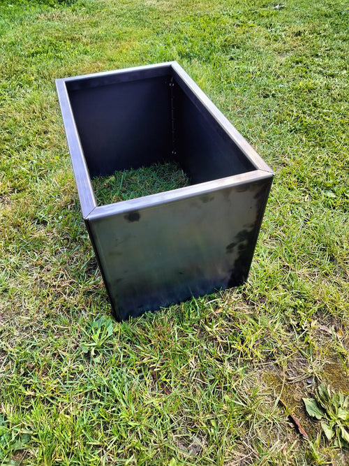 Corten blomlåda 32x52x32 cm